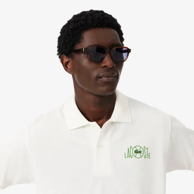 Classic Fit-polo met grafisch logo