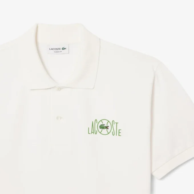 Classic Fit-polo met grafisch logo