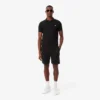 Cotton fleece cargoshort voor heren