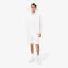 Cotton fleece cargoshort voor heren