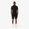 Cotton fleece cargoshort voor heren