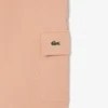 Cotton fleece cargoshort voor heren