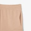 Cotton fleece cargoshort voor heren