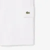 Cotton fleece cargoshort voor heren
