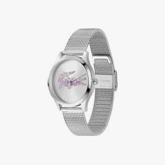 Crocodelle stalen horloge