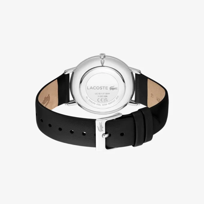 Crocorigin leren horloge