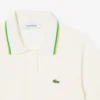 Cropped 3D naadloos stretch katoenen Polo voor dames