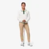 Dames golfsweater met polokraag en stretch