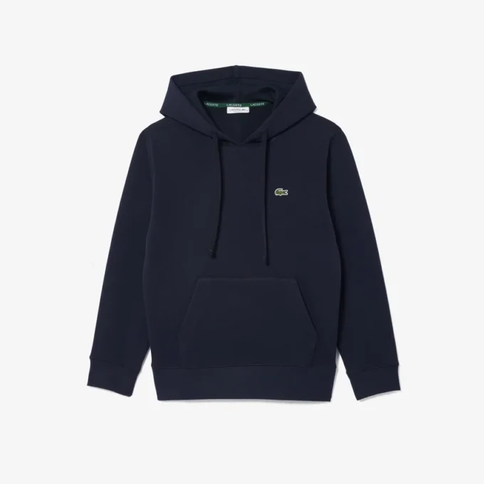 Dames hoodie met relaxte pasvorm van piqué