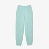 Dames joggingbroek met rechte pijpen en borduursel