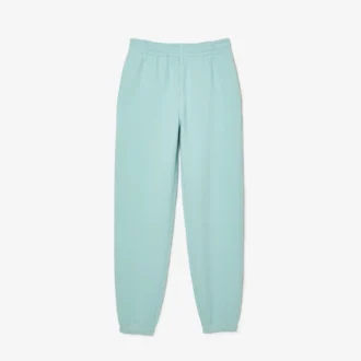 Dames joggingbroek met rechte pijpen en borduursel