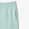Dames joggingbroek met rechte pijpen en borduursel