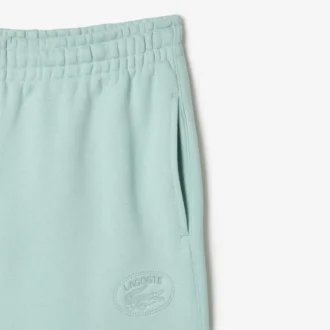 Dames joggingbroek met rechte pijpen en borduursel
