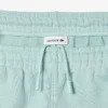 Dames joggingbroek met rechte pijpen en borduursel