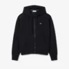 Dames Piqué-hoodie met rits