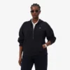 Dames Piqué-hoodie met rits