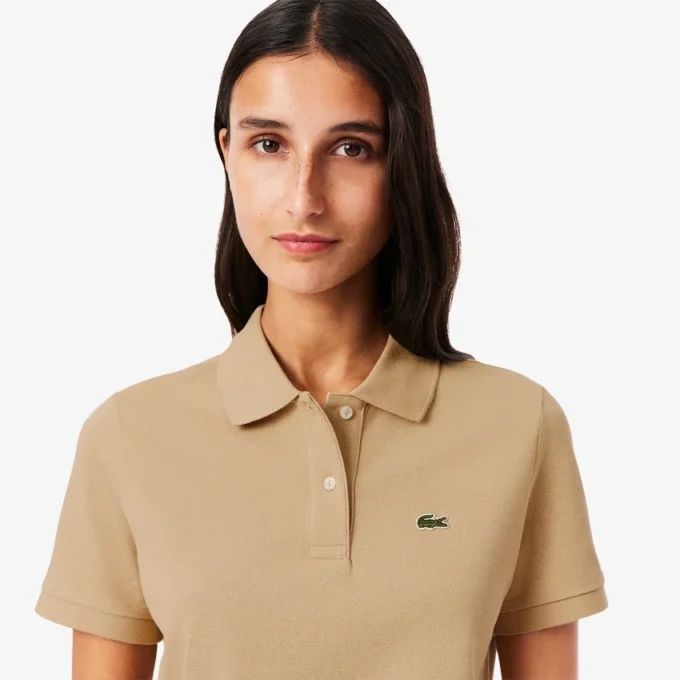 Dames Regular Fit soepel Petit Piqué-Polo