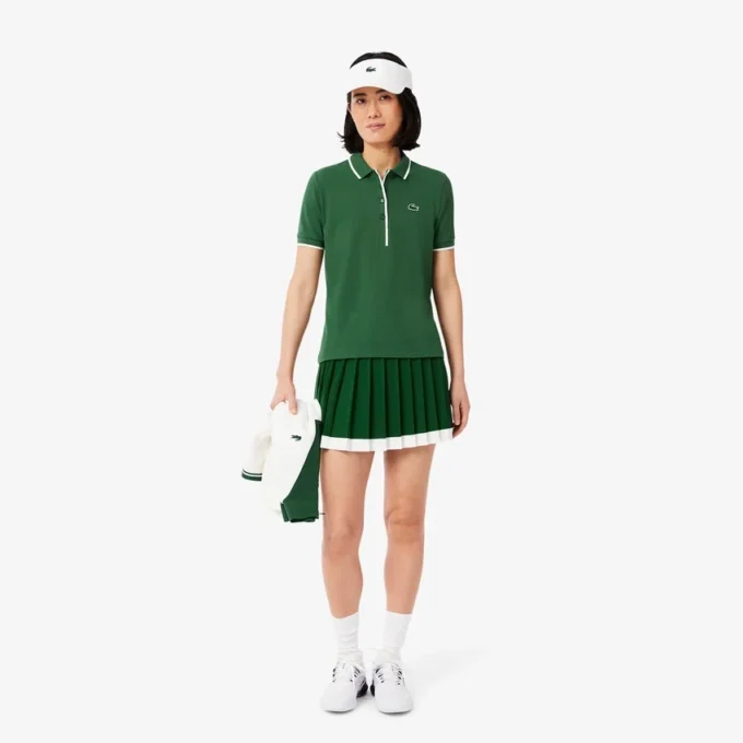 Dames Regular Fit Tennis thermoregulerend Polo