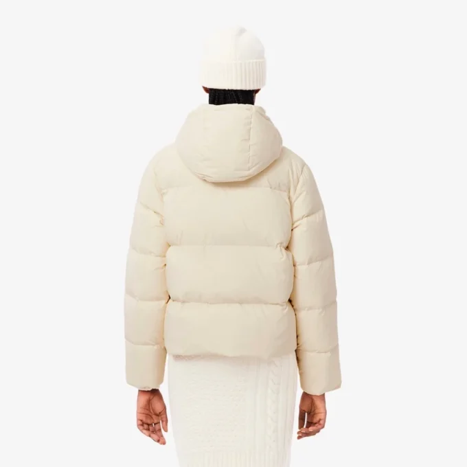 Dames Relaxed Fit donsjack met capuchon