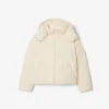 Dames Relaxed Fit donsjack met capuchon
