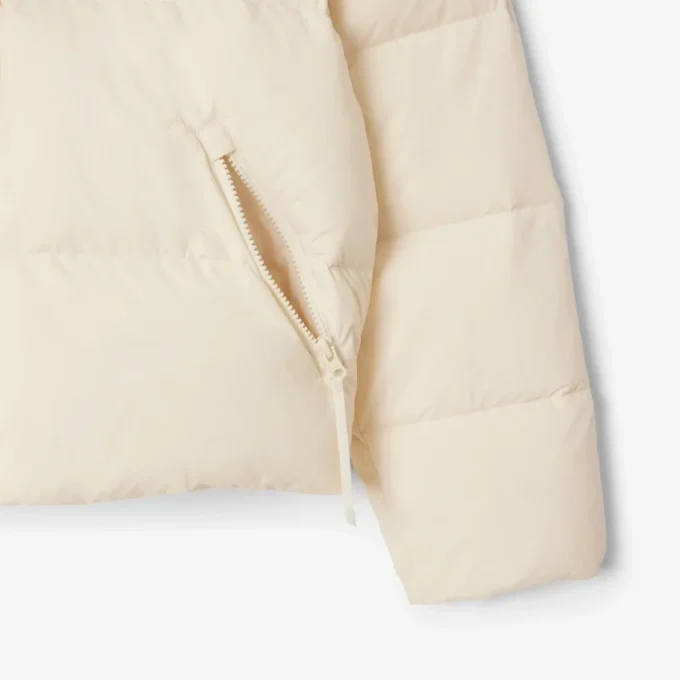 Dames Relaxed Fit donsjack met capuchon
