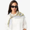 Dames sjaal met Chantaco-print