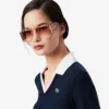 Dames Slim Fit Polo met lange mouwen en afwerkingsdetails