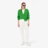 Dames sweatpants met logo en rechte pasvorm