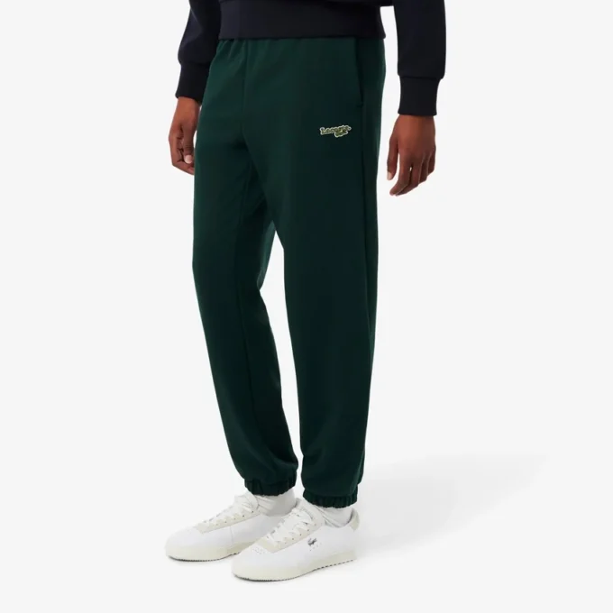 Dames sweatpants met logo en rechte pasvorm