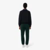 Dames sweatpants met logo en rechte pasvorm