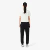 Dames sweatpants met logo en rechte pasvorm