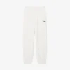 Dames sweatpants met logo en rechte pasvorm