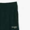 Dames sweatpants met logo en rechte pasvorm