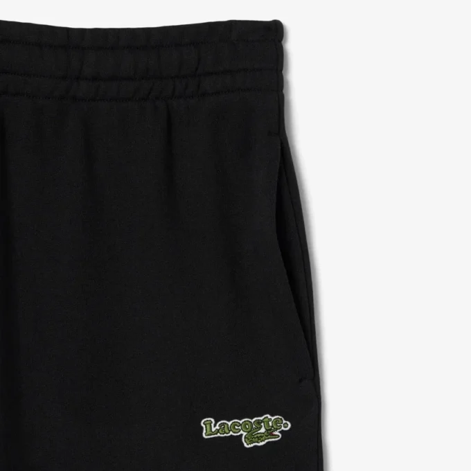 Dames sweatpants met logo en rechte pasvorm