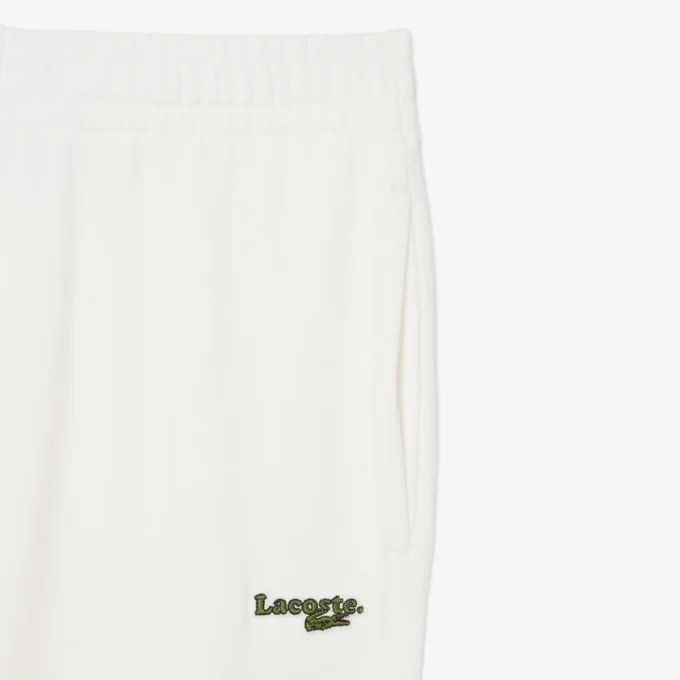 Dames sweatpants met logo en rechte pasvorm