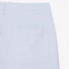 Dames sweatpants met logo en rechte pasvorm