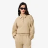 Dames-Sweatshirt met polokraag