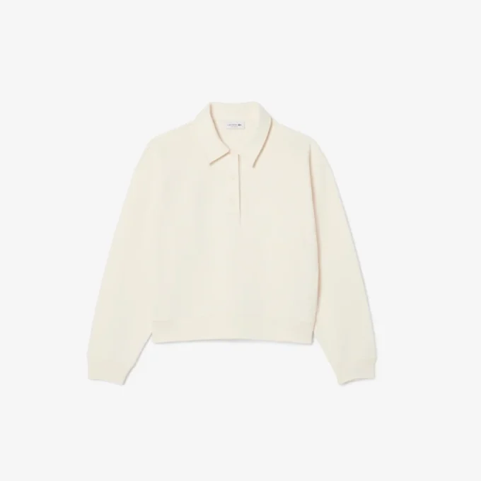 Dames-Sweatshirt met polokraag
