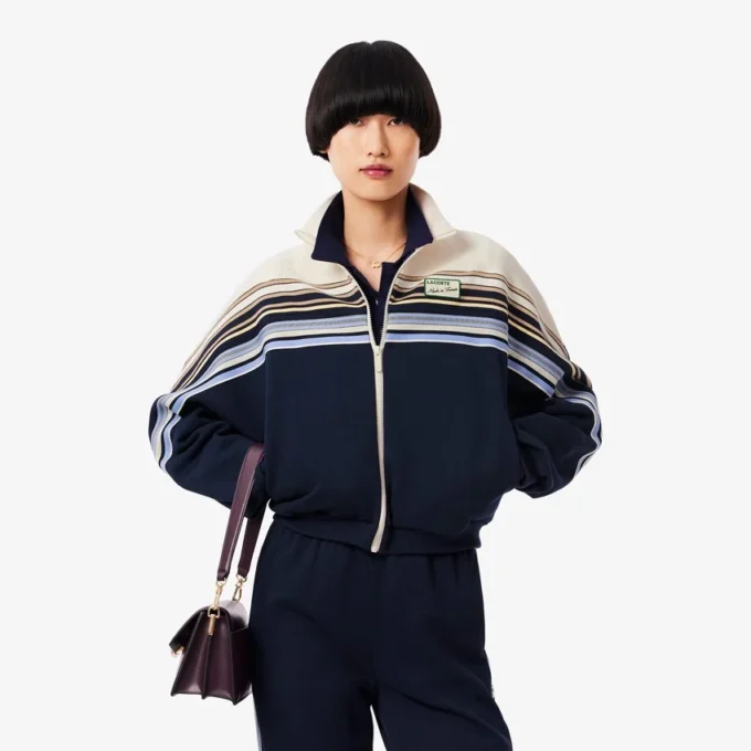 Dames-Sweatshirt met rits, gemaakt in Frankrijk