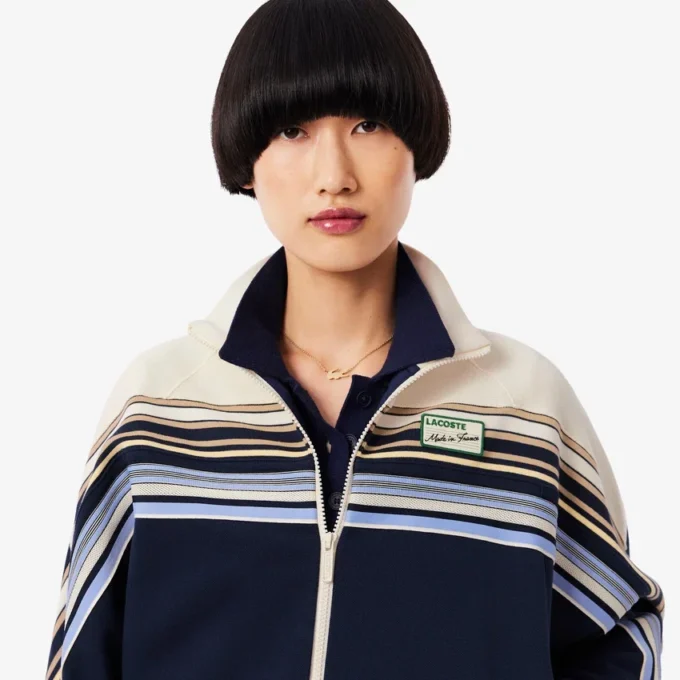 Dames-Sweatshirt met rits, gemaakt in Frankrijk