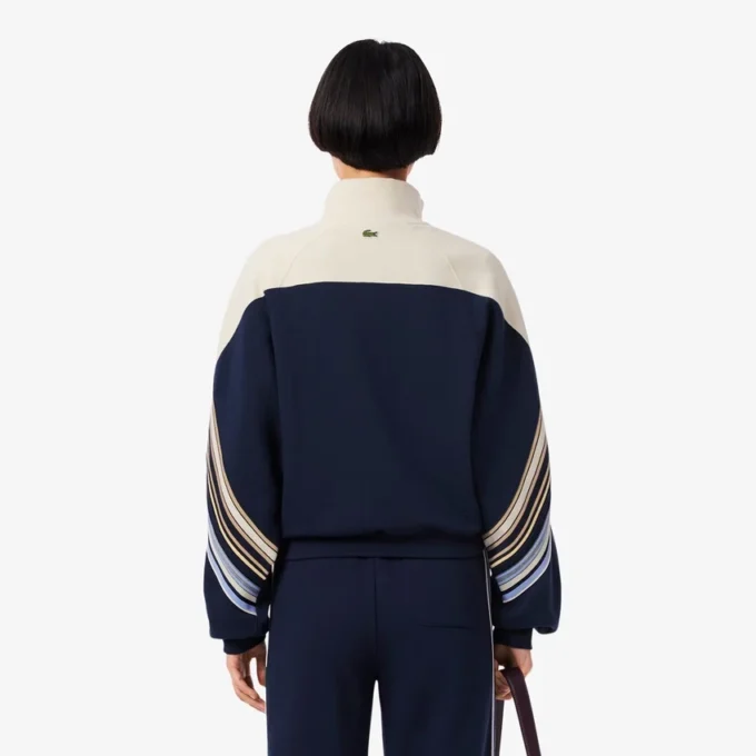 Dames-Sweatshirt met rits, gemaakt in Frankrijk