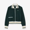 Dames-Sweatshirt met ritssluiting en streepaccent