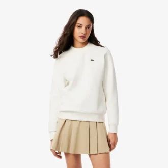 Dames Sweatshirt met ronde hals en relaxte pasvorm