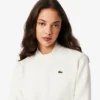 Dames Sweatshirt met ronde hals en relaxte pasvorm