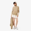 Dames-Sweatshirt van katoen met reliëflogo