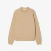 Dames-Sweatshirt van katoen met reliëflogo