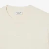 Dames-Sweatshirt van katoen met reliëflogo