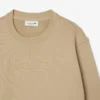Dames-Sweatshirt van katoen met reliëflogo
