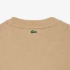 Dames-Sweatshirt van katoen met reliëflogo