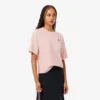 Dames T-shirt met relaxte pasvorm en krokodillenprint